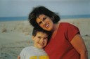 Daniel with his mom, Christi