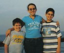 Daniel, Molly and Aaron Speck at Cape Henry