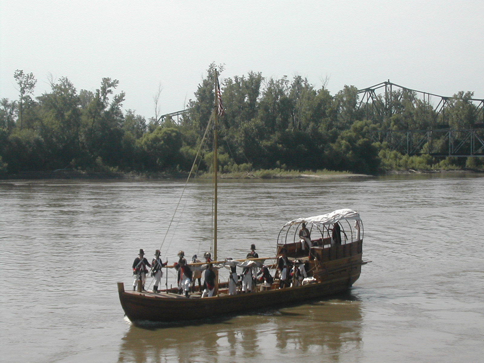 St. Charles Company Keelboat