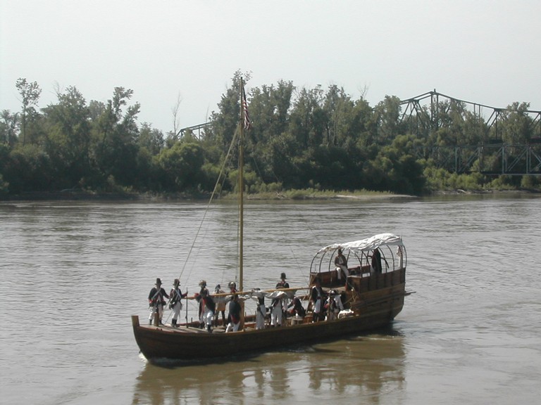 St. Charles Company Keelboat