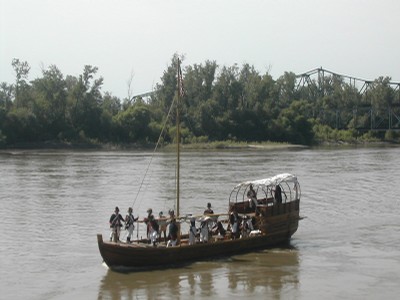 St. Charles Company Keelboat