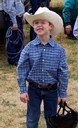 Mutton Bustin' Dylan, age 6