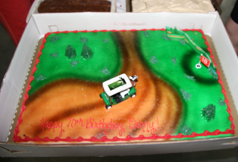 Denny's birthday cake