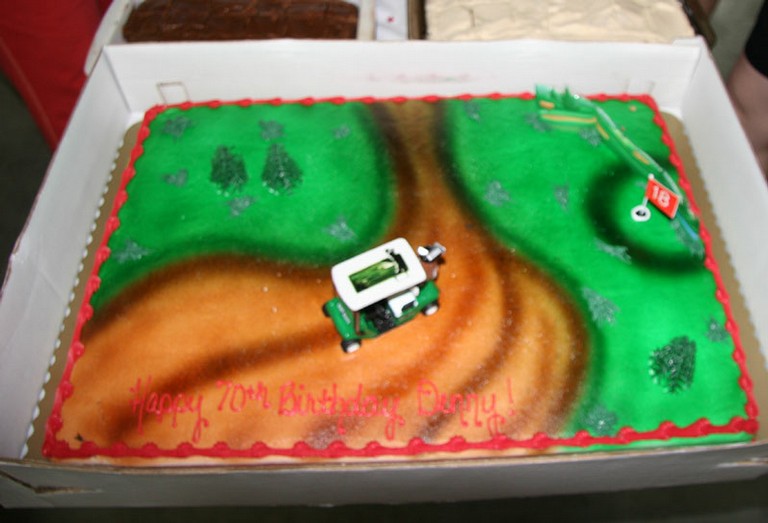 Denny's birthday cake