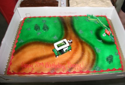 Denny's birthday cake