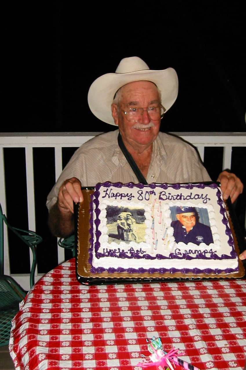 Bob, 3rd generation, on his 80th birthday